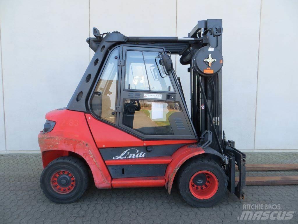Linde H80D-01 Dieselmotviktstruckar