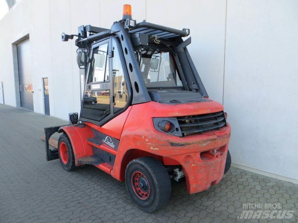 Linde H80D-01 Dieselmotviktstruckar