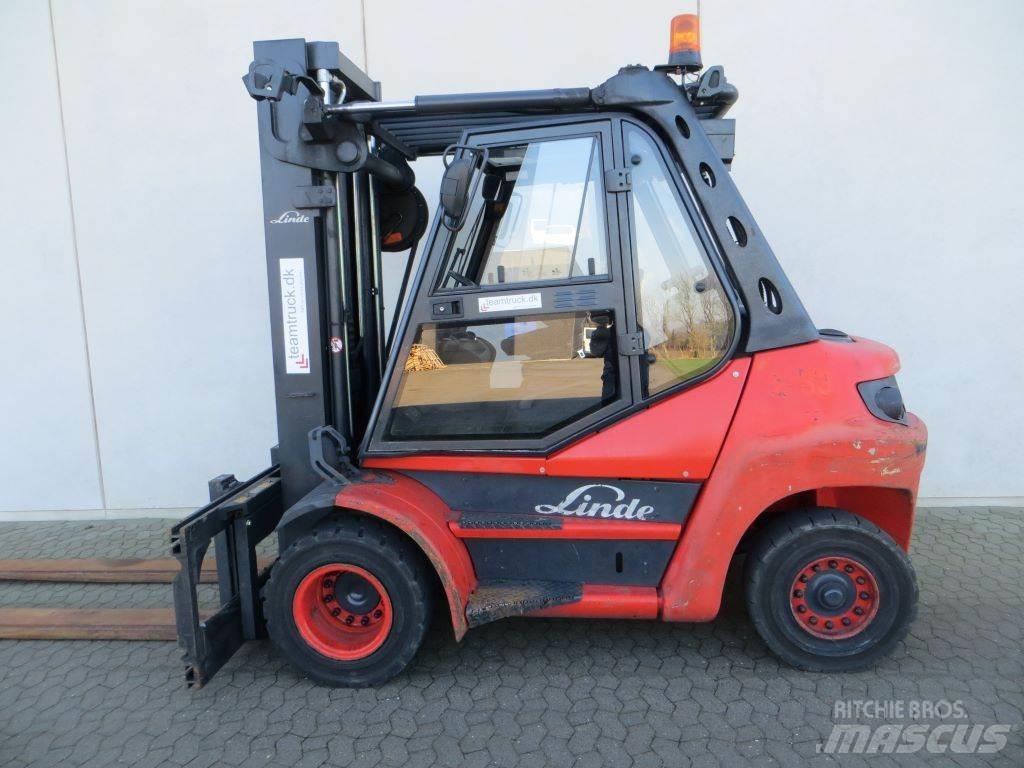 Linde H80D-01 Dieselmotviktstruckar