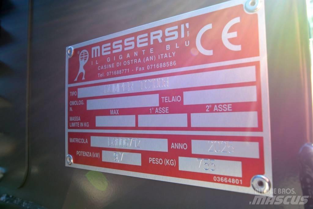 Messersi TC 100 d Minidumprar