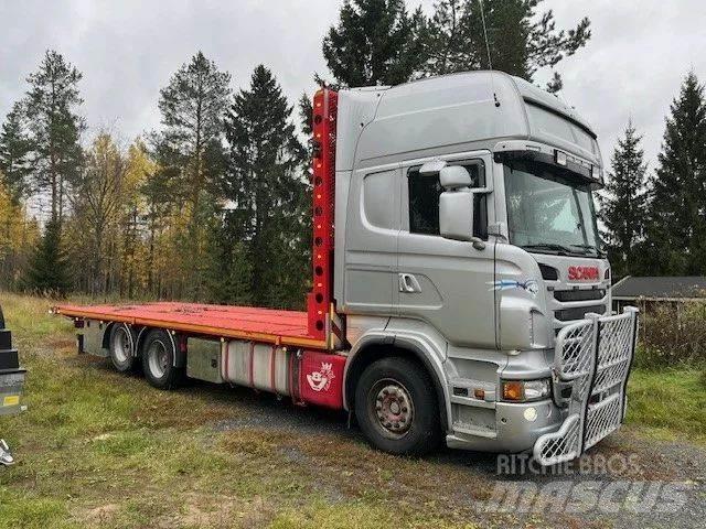 Scania R 560 6*2 Flakbilar
