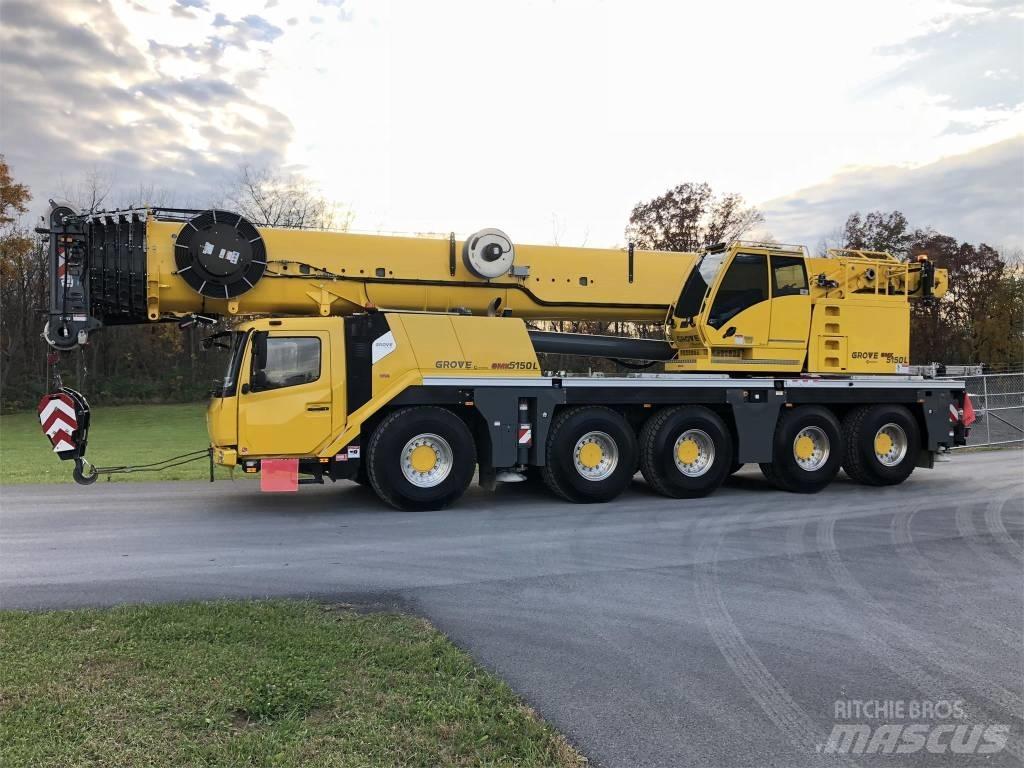 Grove GMK 5150 L Allterrängkranar