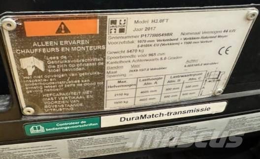 Hyster H 3.0 FT Dieselmotviktstruckar