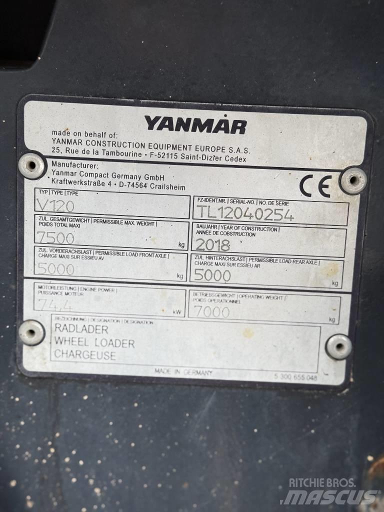 Yanmar V 120 Hjullastare