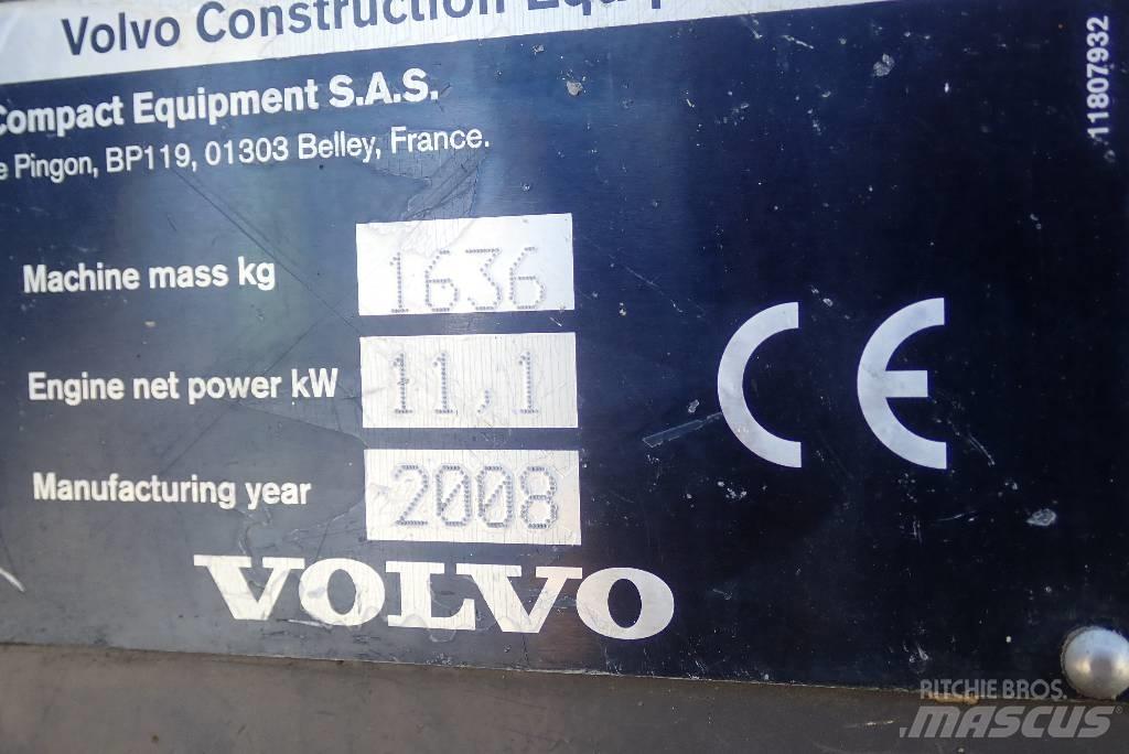 Volvo EC 15 B Minigrävare < 7t