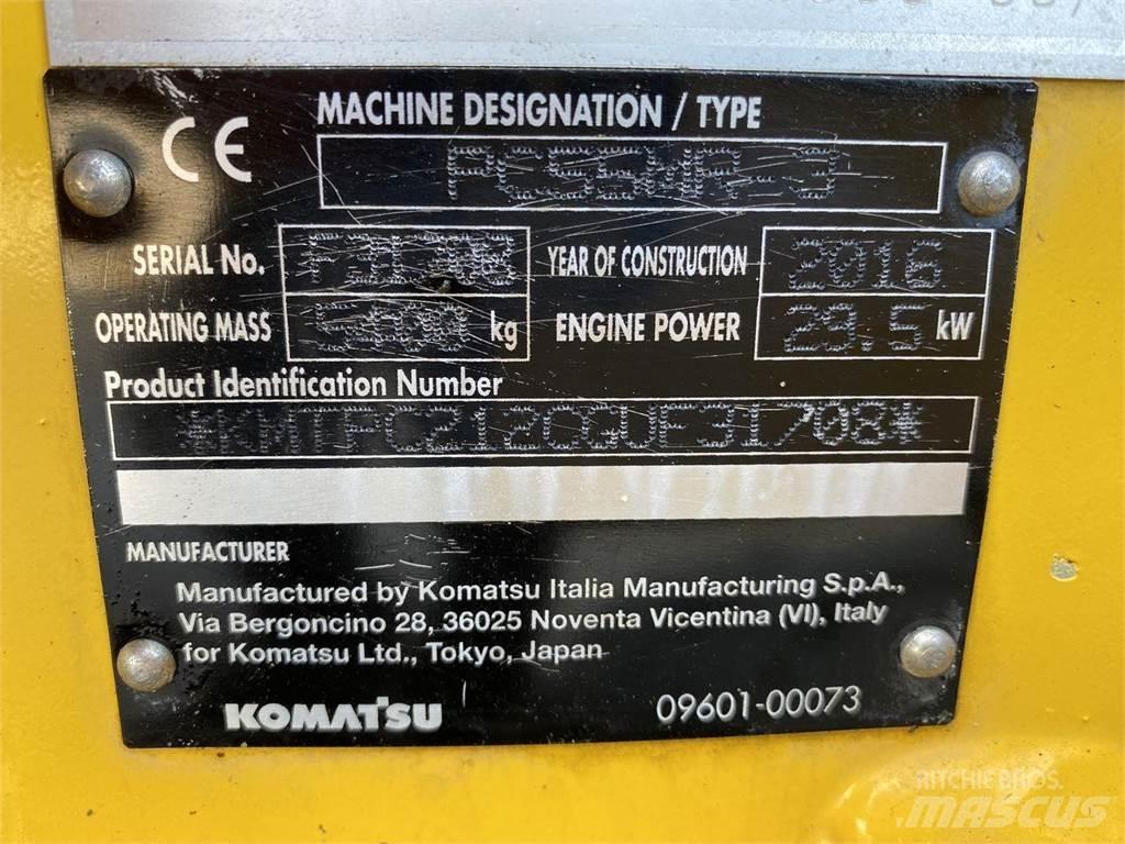 Komatsu PC55MR-3 Hjulgrävare