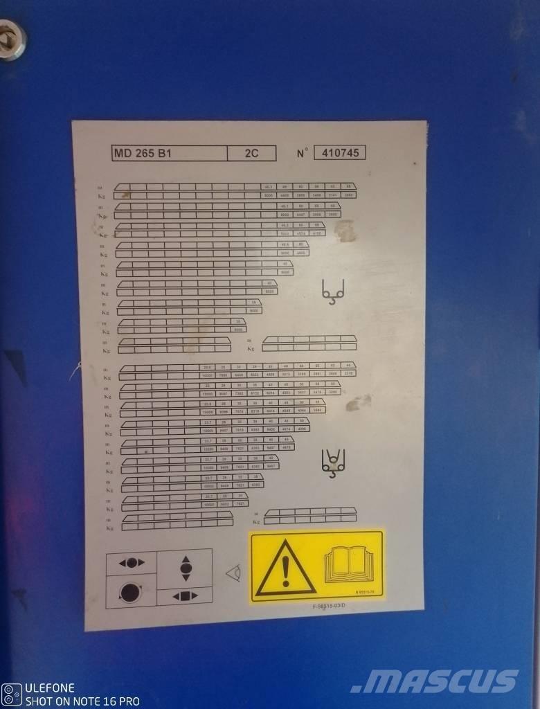 Potain MD265B1-J10 Byggkranar