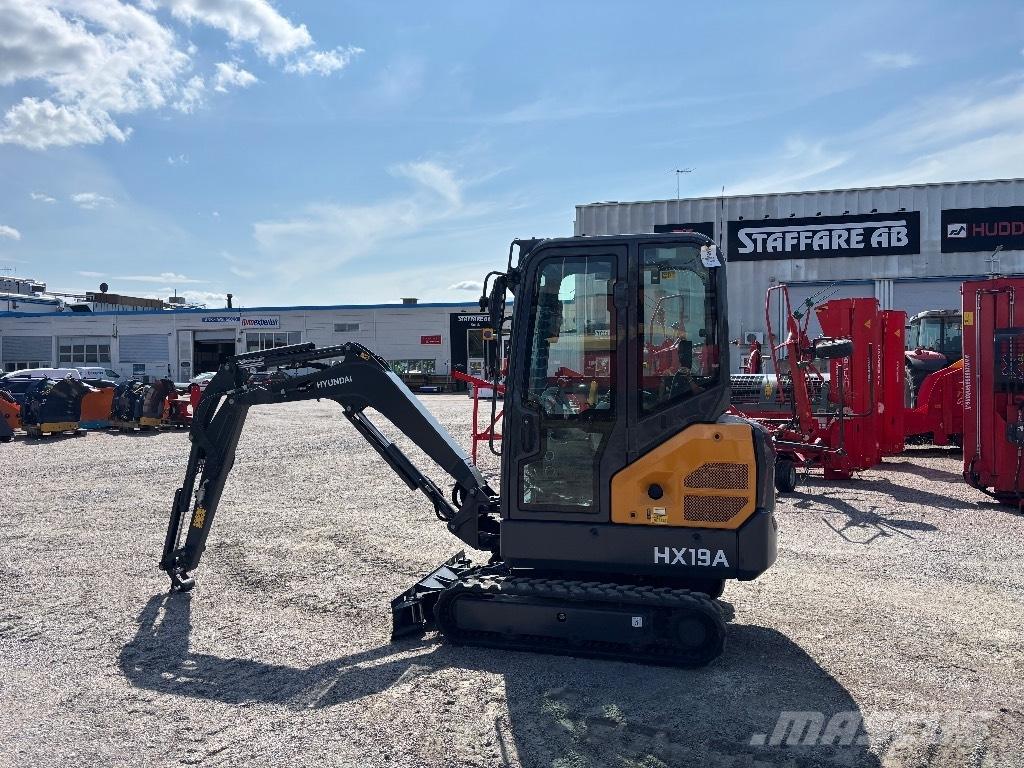 Hyundai HX19A Minigrävare < 7t