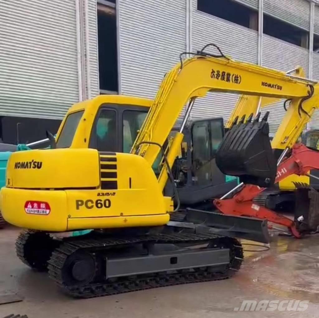 Komatsu pc60 Minigrävare < 7t