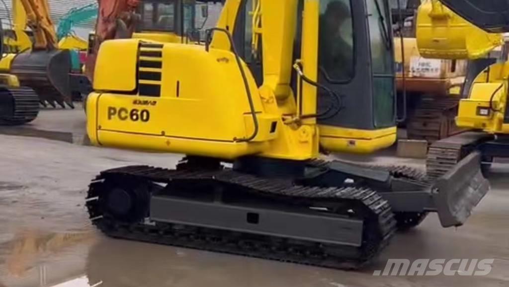 Komatsu pc60 Minigrävare < 7t