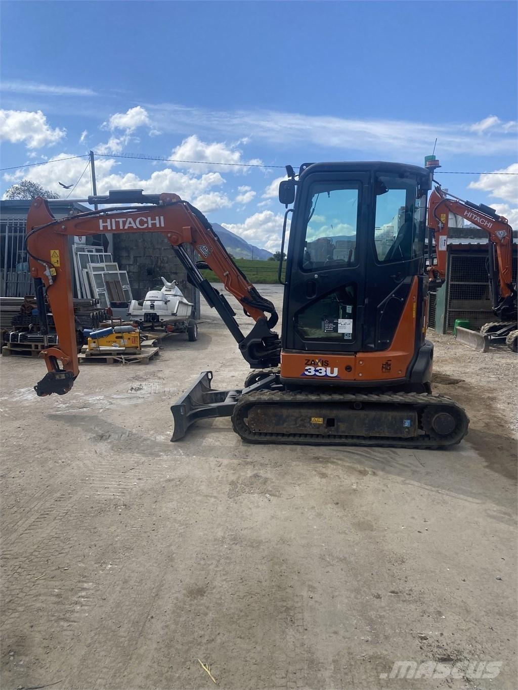 Hitachi Zaxis33U-6 Minigrävare < 7t