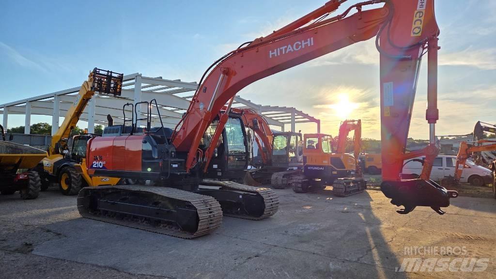 Hitachi ZX 210 Bandgrävare