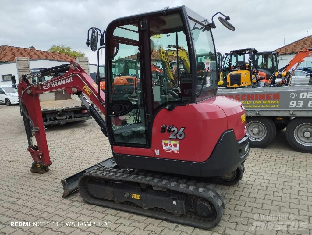 Yanmar SV 26 Minigrävare < 7t
