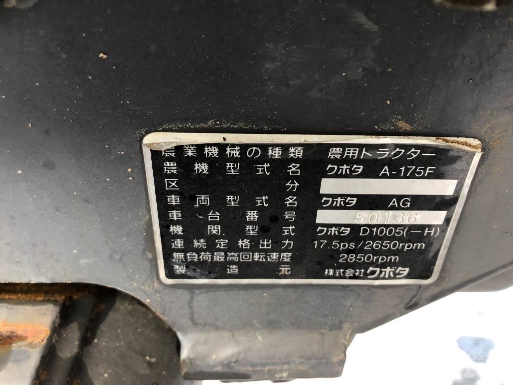 Kubota A-175 Traktorer