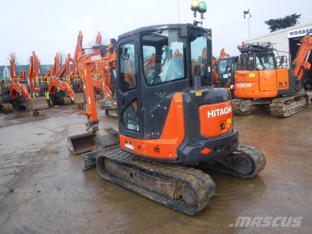 Hitachi ZX 48 U-6 Minigrävare < 7t