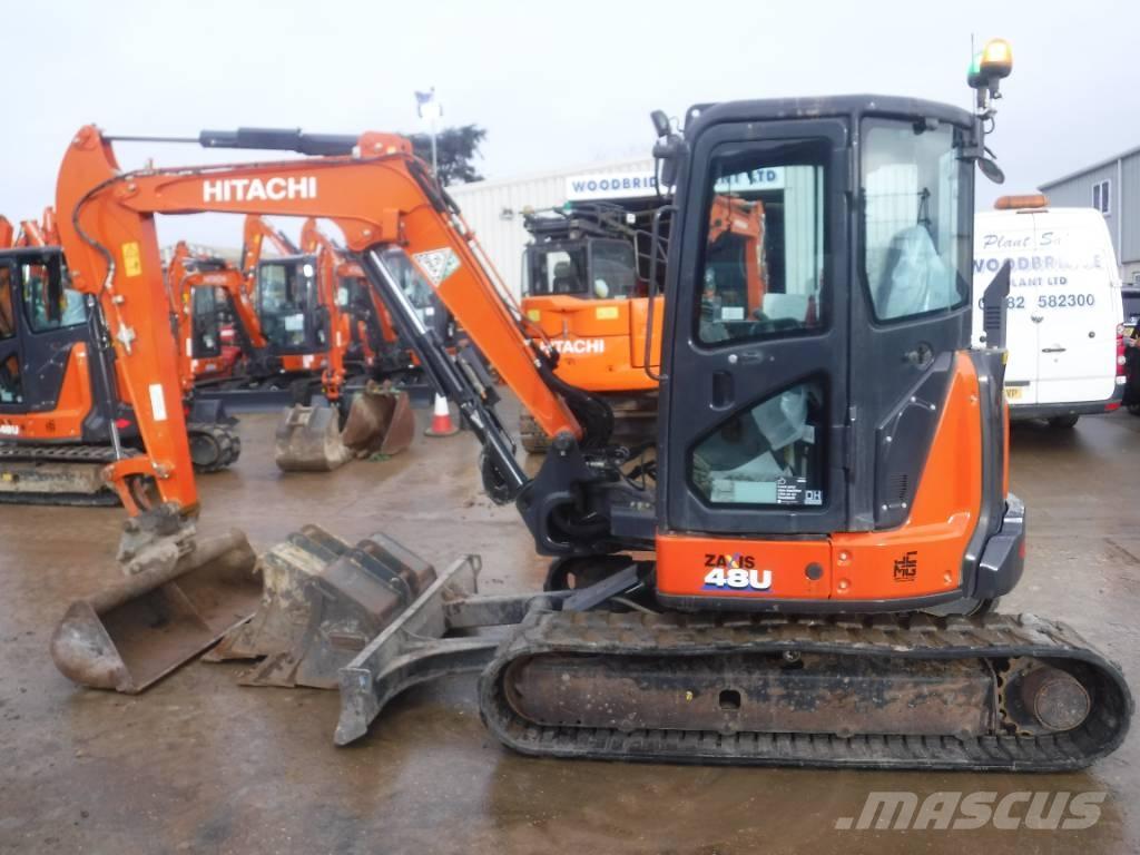Hitachi ZX 48 U-6 Minigrävare < 7t