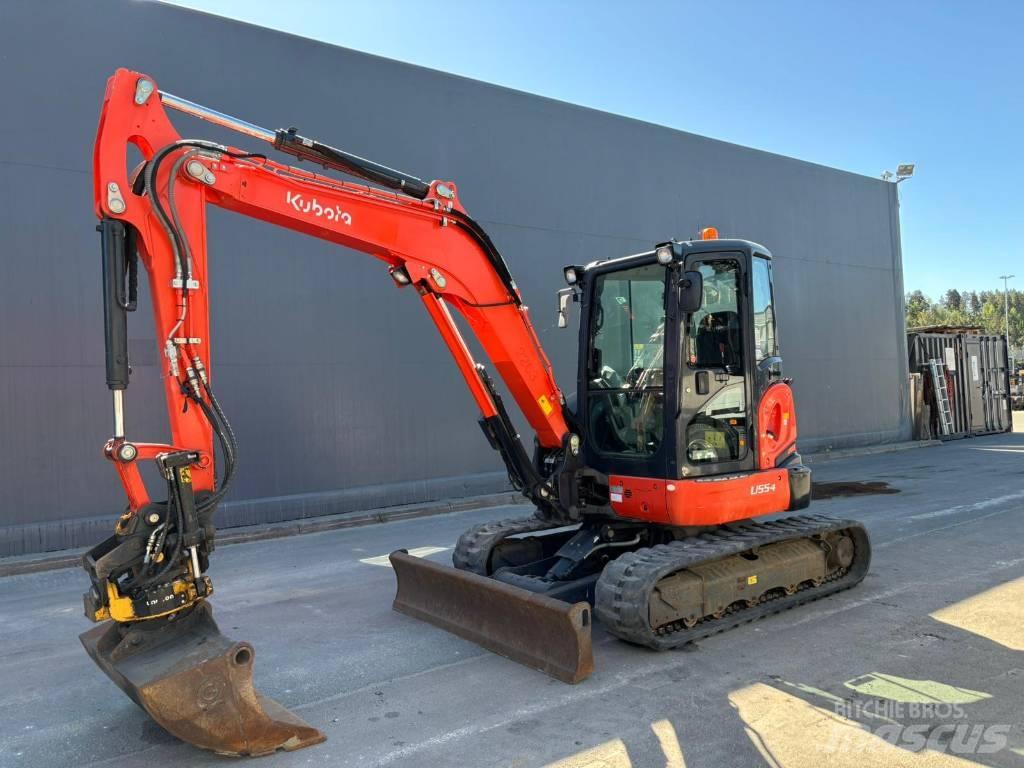  *SOLD* Kubota U 55-4 Minigrävare < 7t