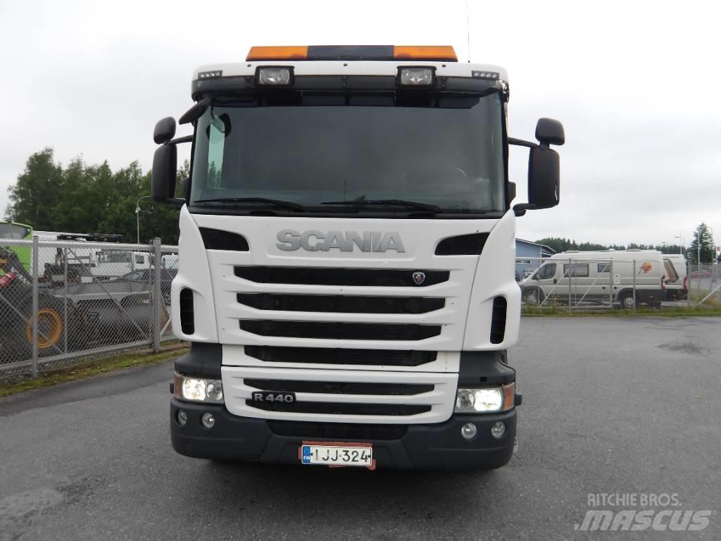 Scania R 440 6x4 Lastväxlare/Krokbilar