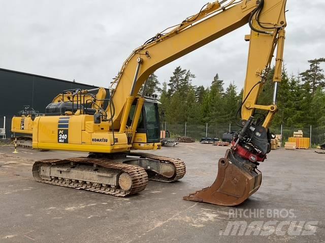 Komatsu PC240 Bandgrävare