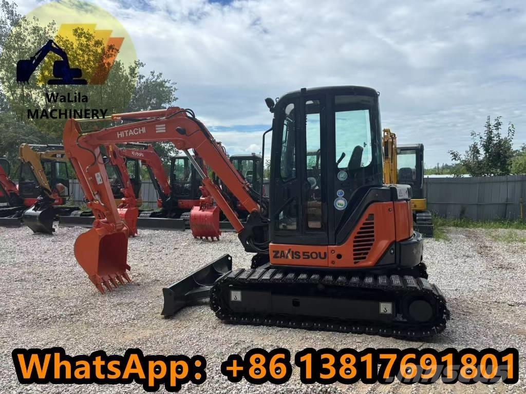 Hitachi ZX 50 U-3 Minigrävare < 7t
