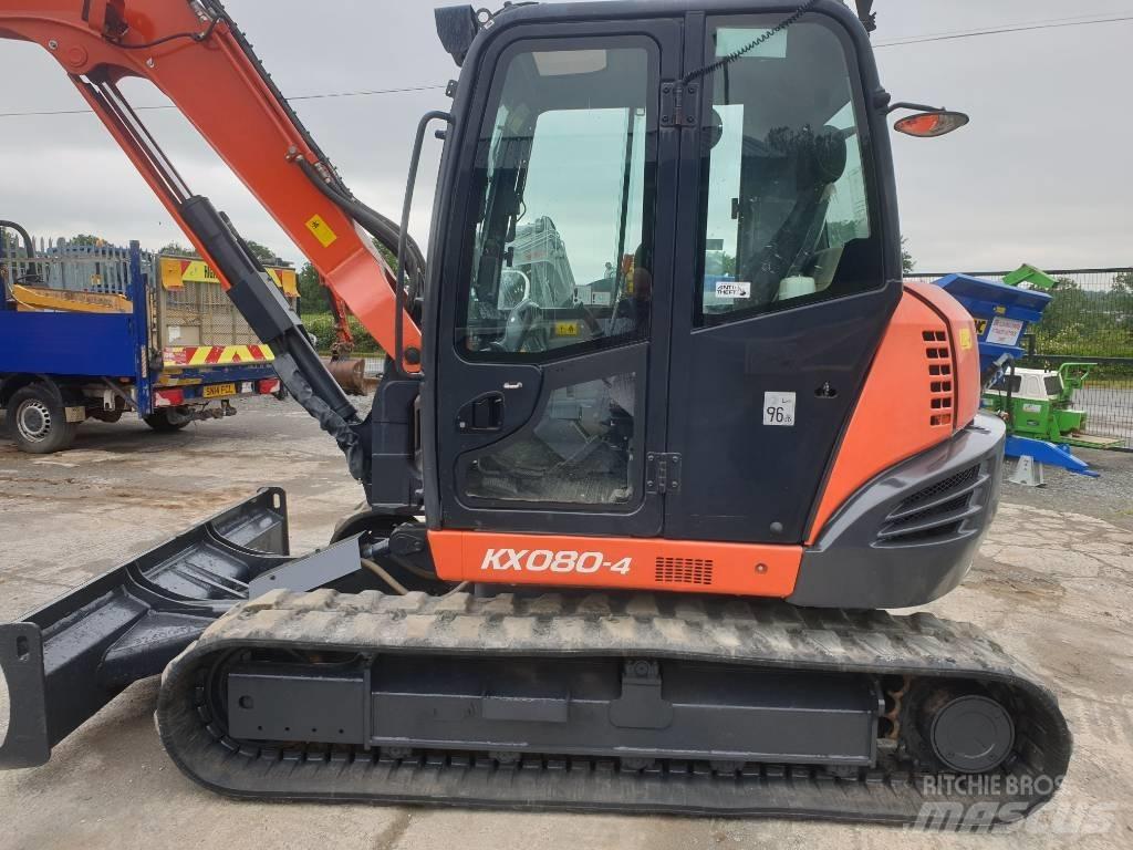 Kubota KX 080-4 Midigrävmaskiner 7t - 12t