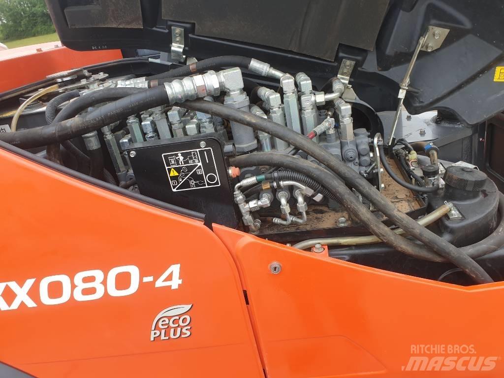 Kubota KX 080-4 Midigrävmaskiner 7t - 12t