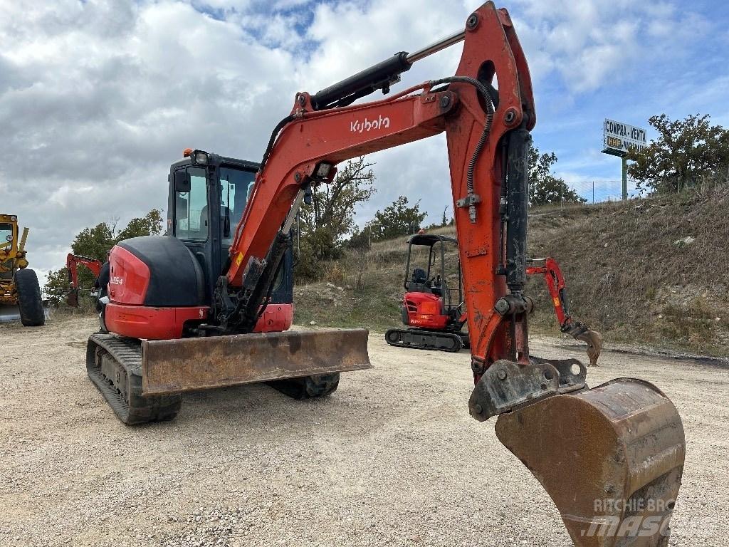 Kubota KX 055-4 Minigrävare < 7t