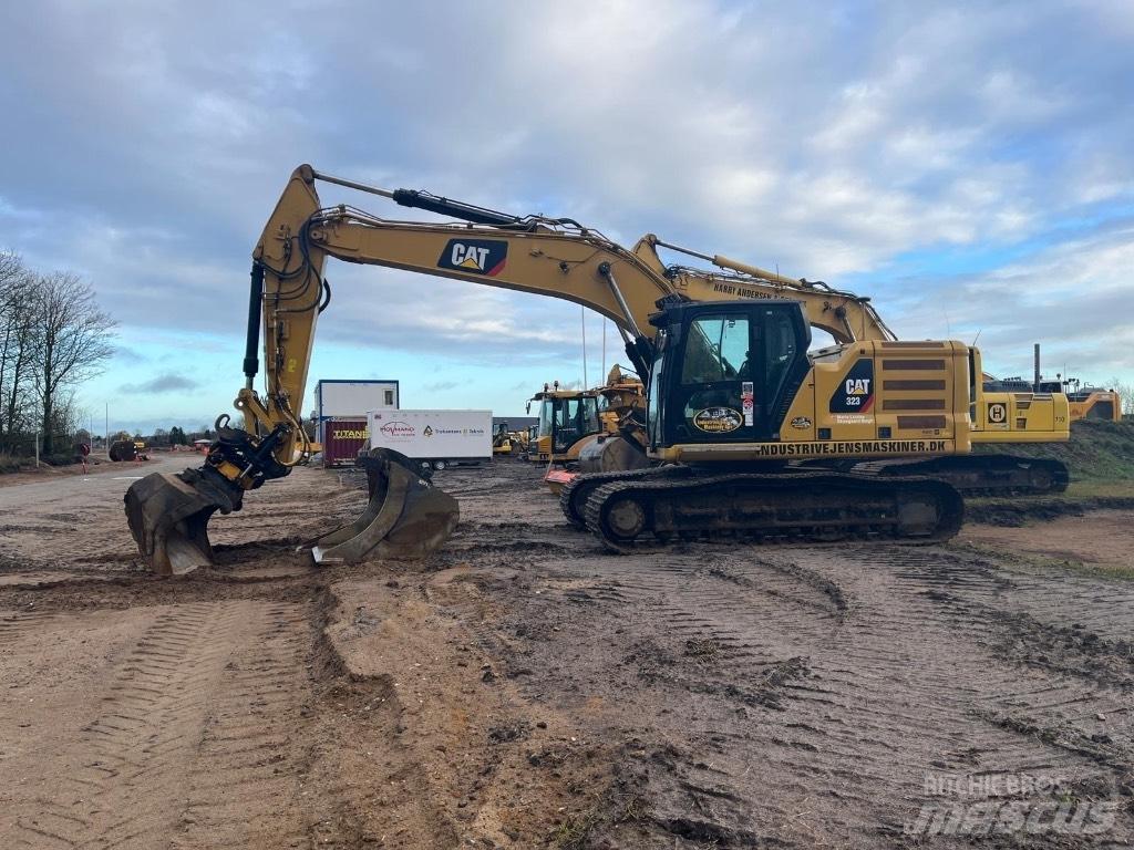 CAT 323 Nextgen Bandgrävare