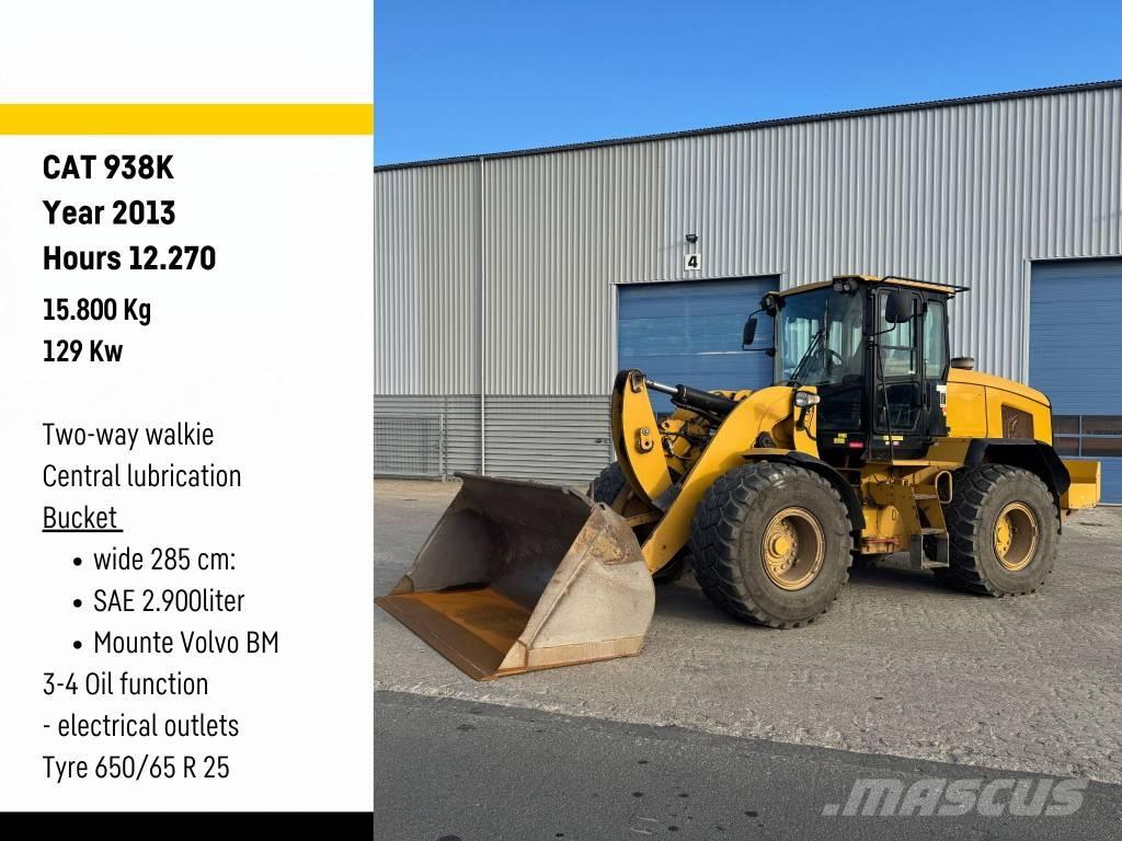 CAT 938 K Hjullastare
