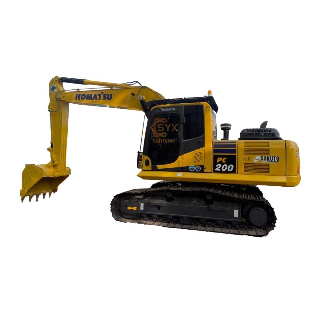 Komatsu PC 200 Bandgrävare