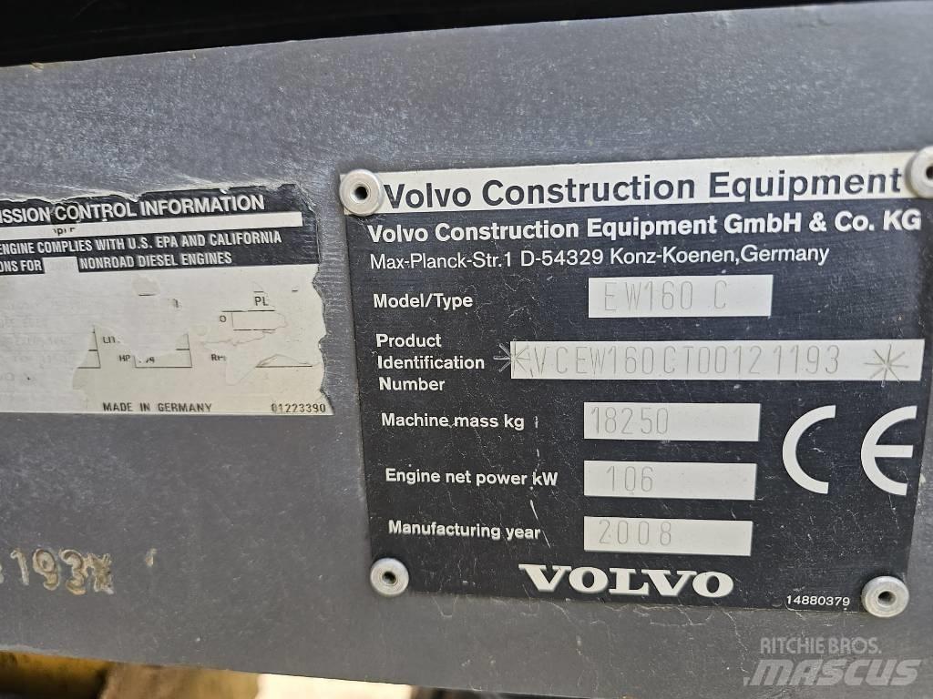 Volvo EW 160 C Hjulgrävare
