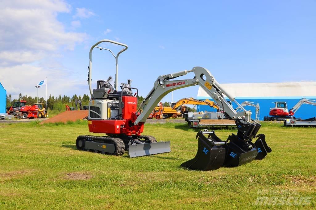 Takeuchi TB210R Minigrävare < 7t