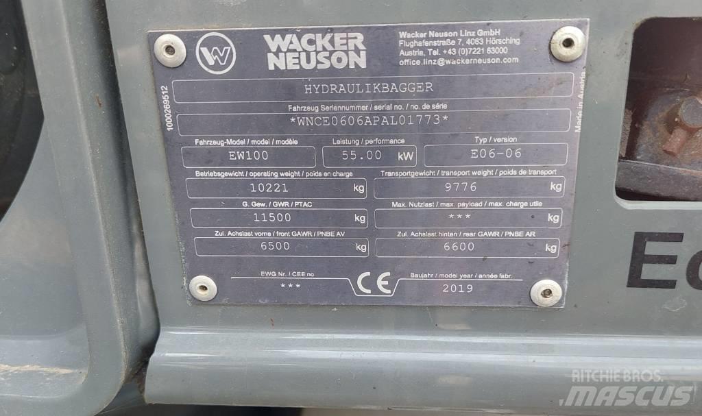Wacker Neuson EW100 Hjulgrävare