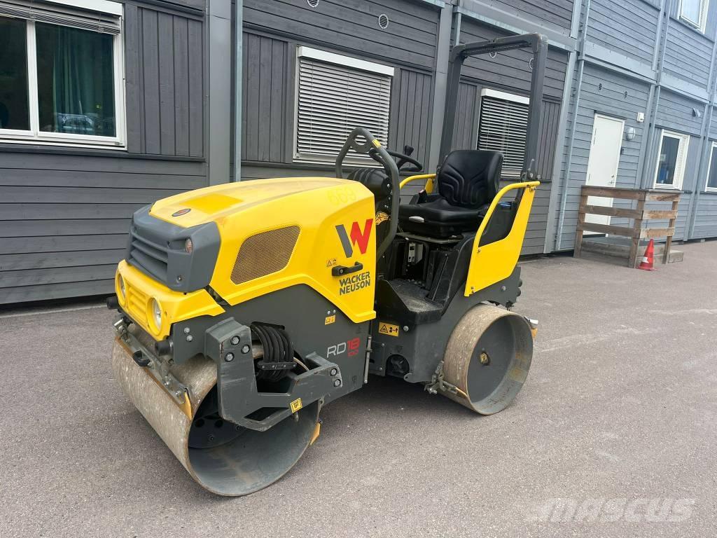 Wacker Neuson RD 18 Tvåvalsvältar