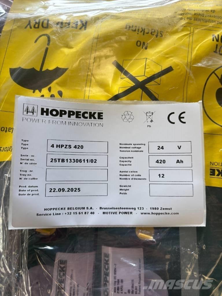 Hoppecke 4HPZS420 Batterier