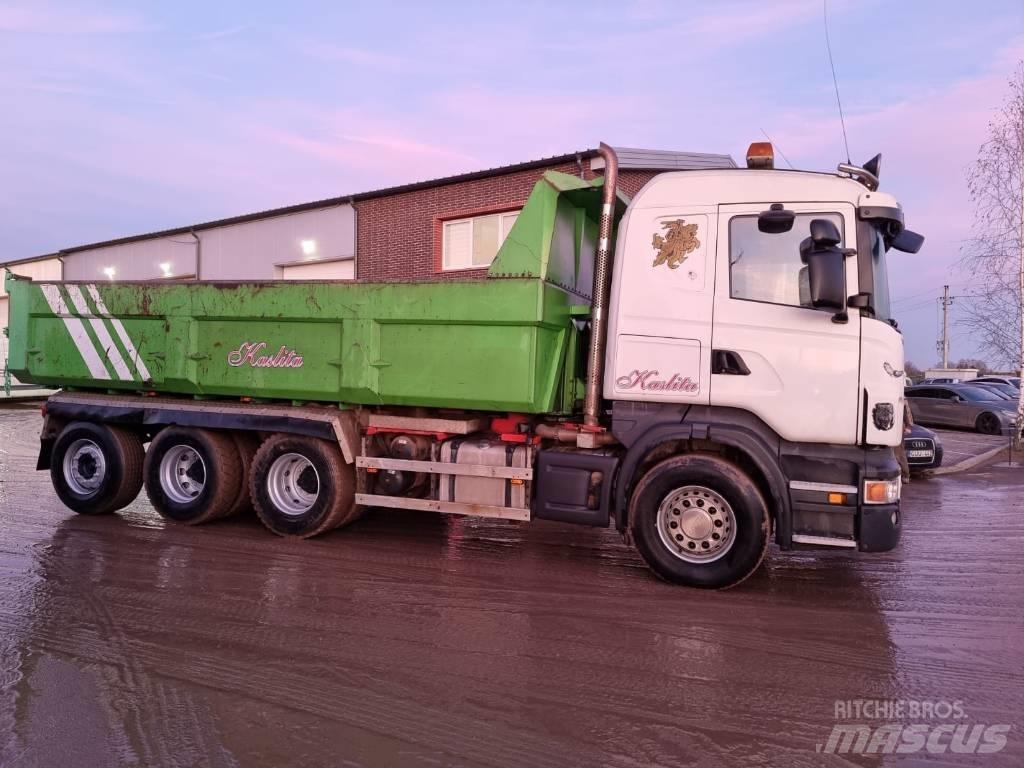 Scania R 480 8X4 Liftdumperbilar