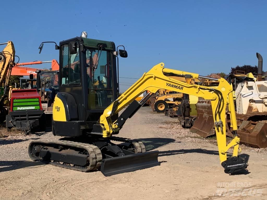 Yanmar Vio 25-4 Minigrävare < 7t
