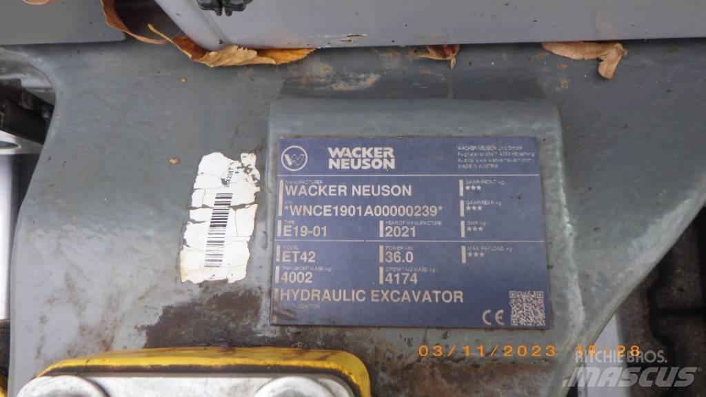 Wacker Neuson ET42 Bandgrävare