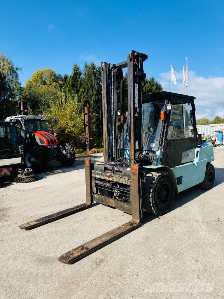 Mitsubishi FD500 Dieselmotviktstruckar