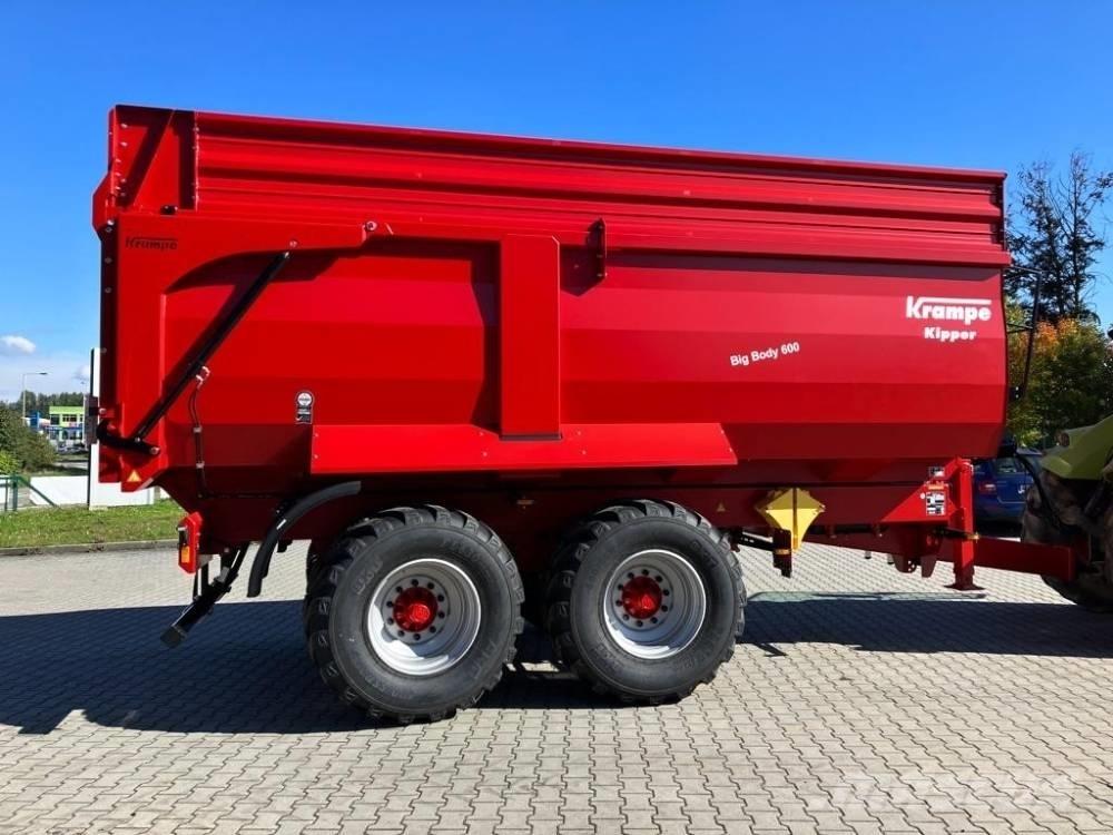Krampe Big Body 600 Tippvagnar
