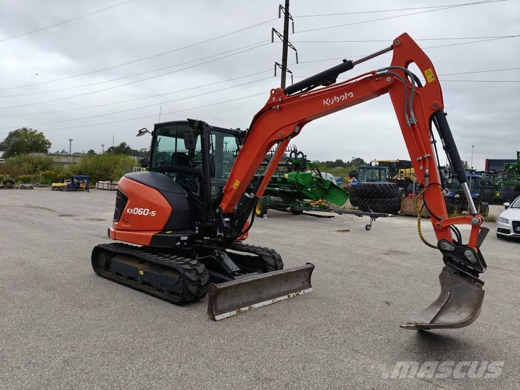 Kubota KX 060-5 Minigrävare < 7t