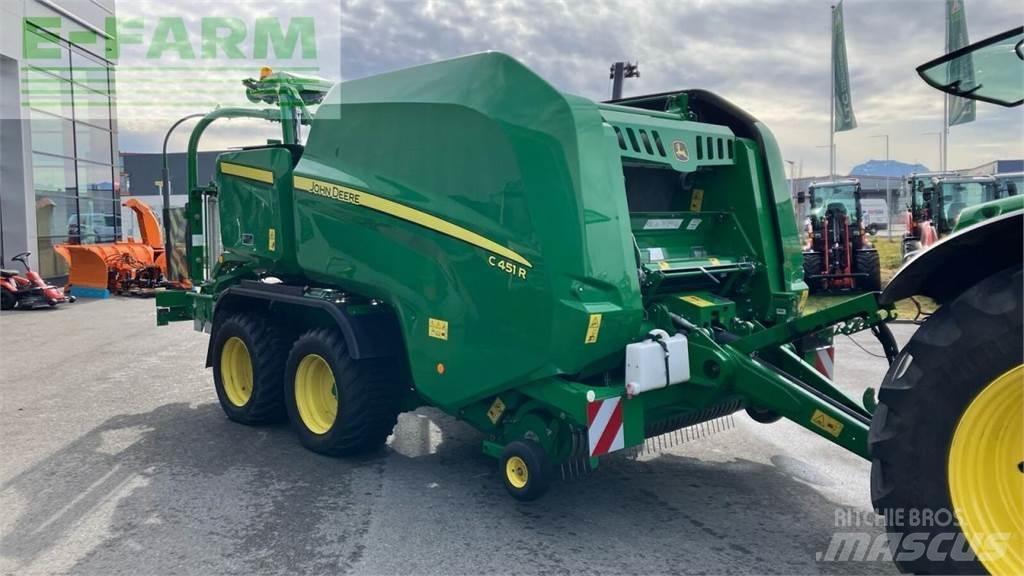 John Deere c451r Fyrkantspressar