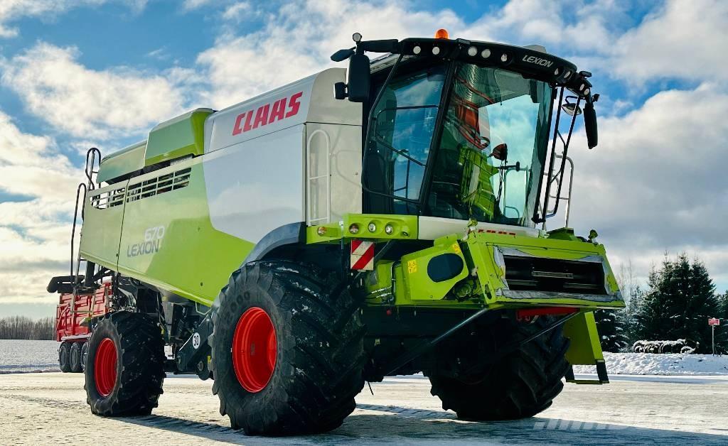 CLAAS Lexion 670 Skördetröskor