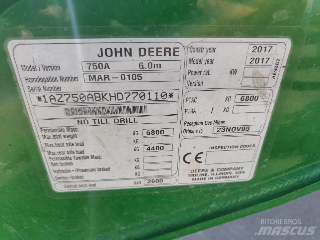 John Deere 750 A Såmaskiner