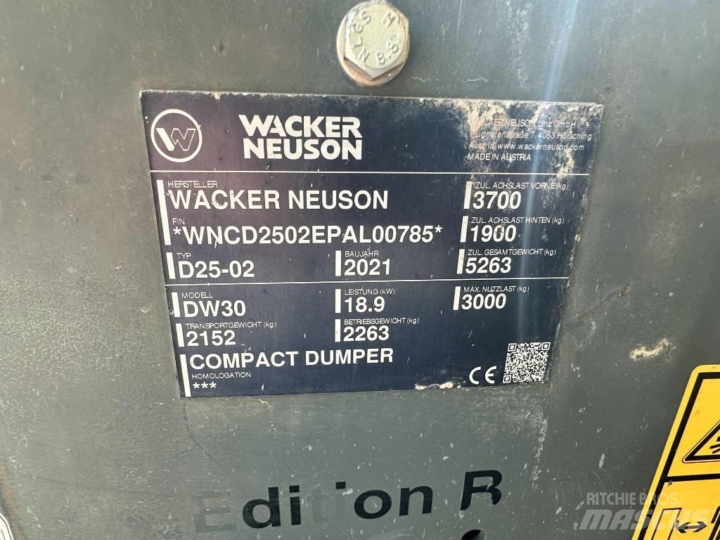 Wacker Neuson DW 30 Minidumprar