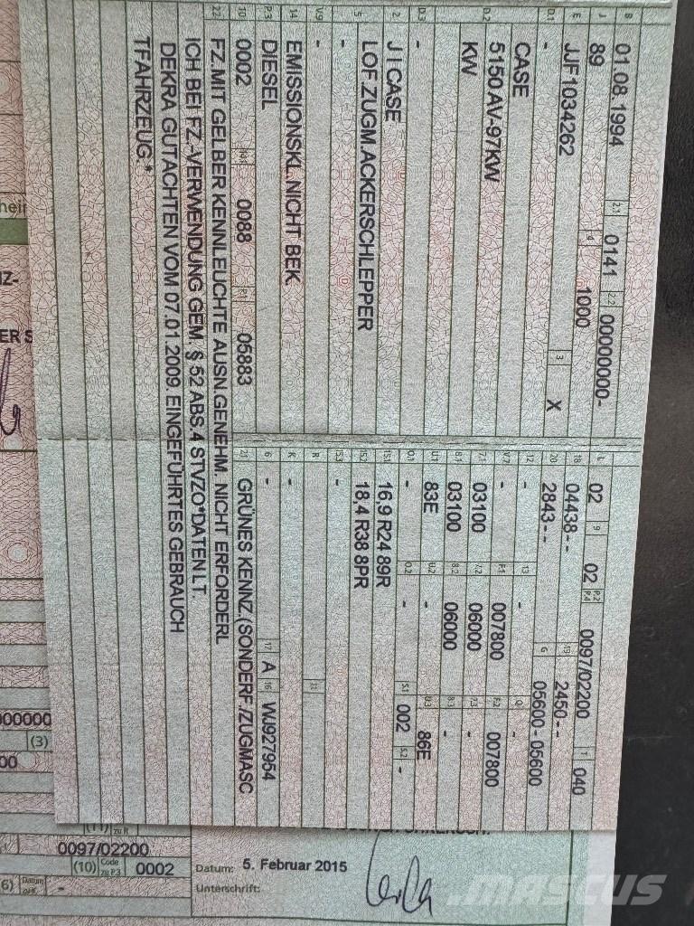 CASE 5150 Maxum Traktorer