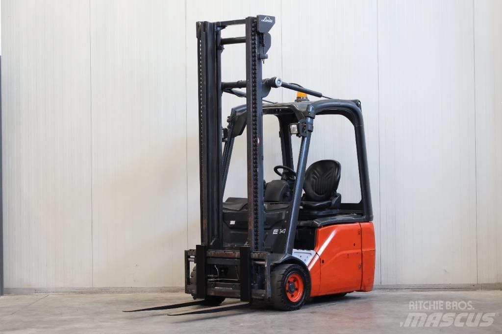 Linde E14-01 Elmotviktstruckar
