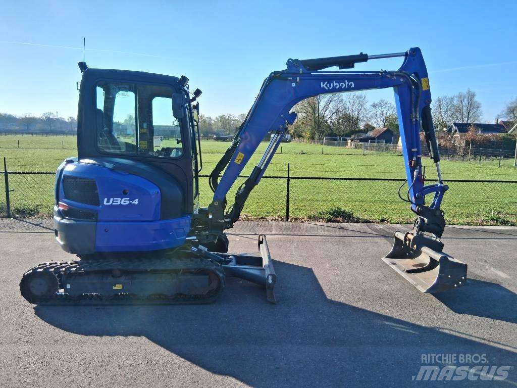 Kubota U 36-4 Minigrävare < 7t