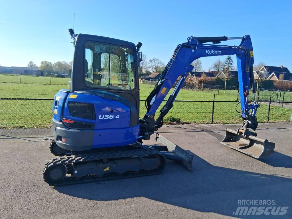 Kubota U 36-4 Minigrävare < 7t