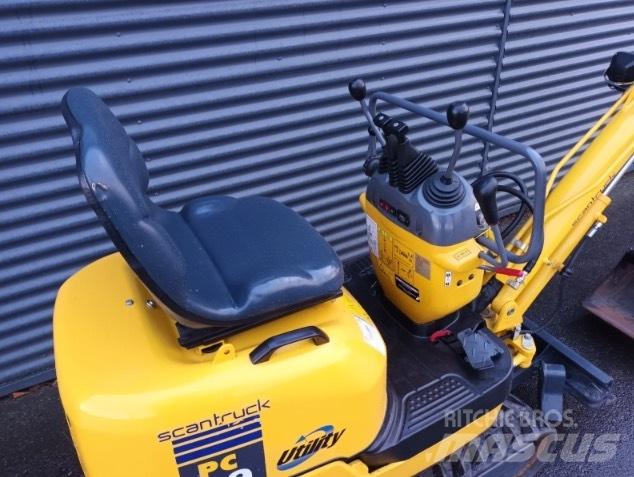 Komatsu PC 9 Minigrävare < 7t